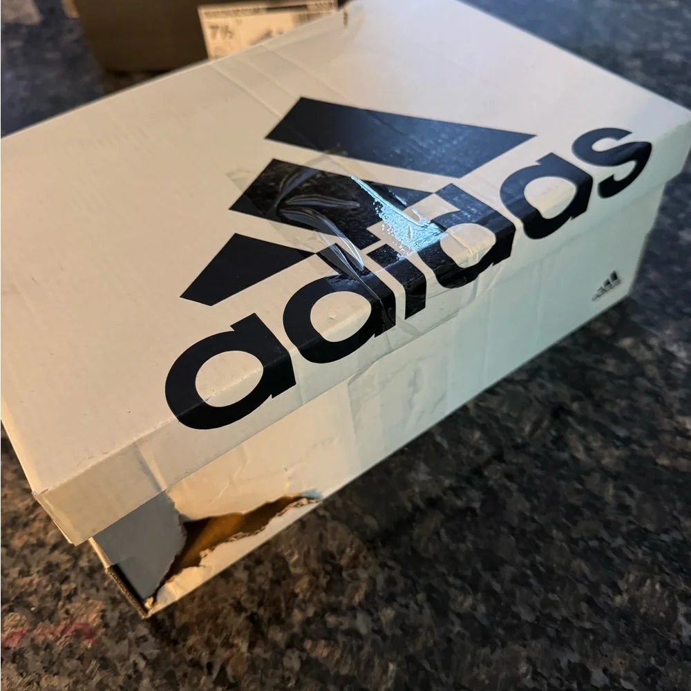 adidas ie9019 Kids Advantage Base 2.0 Tennis Court Kids Shoes Size 2 White Green